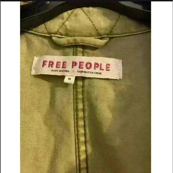 🆕 FREE PEOPLE Army Jacket - Picture 3 of 4